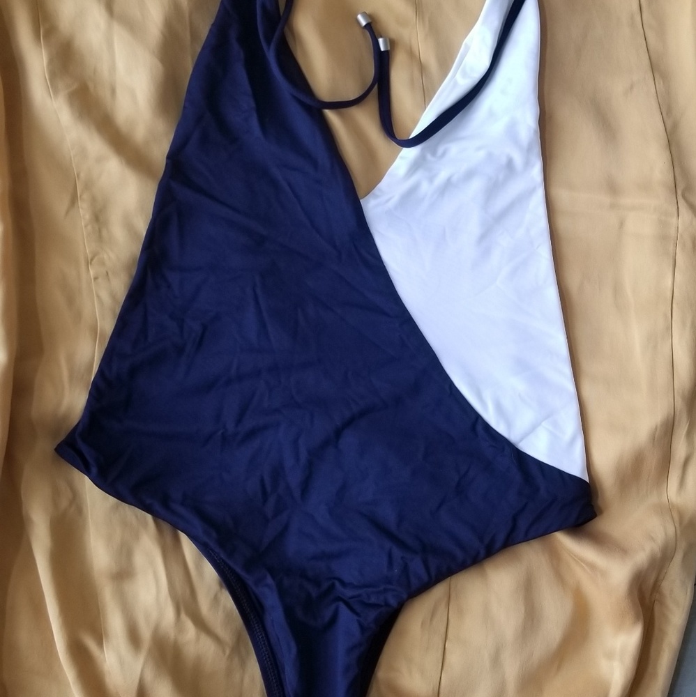 SALE Vitamin A Mirage Plunge Swimsuit NWT